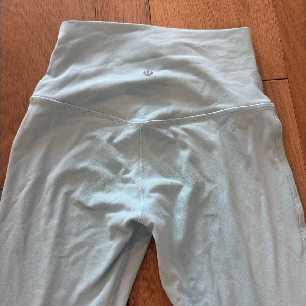 Lululemon Sky Blue Yoga Leggings